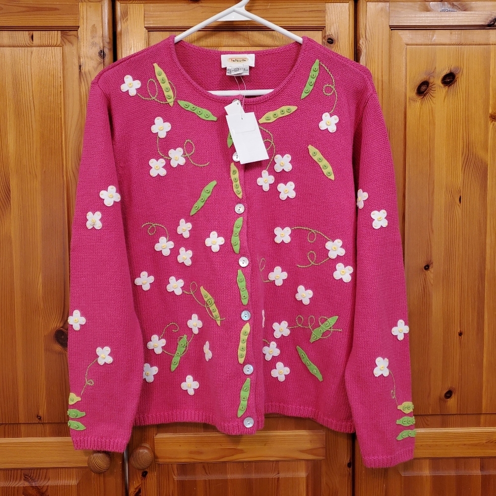 Talbots cardigan sweater M NWT